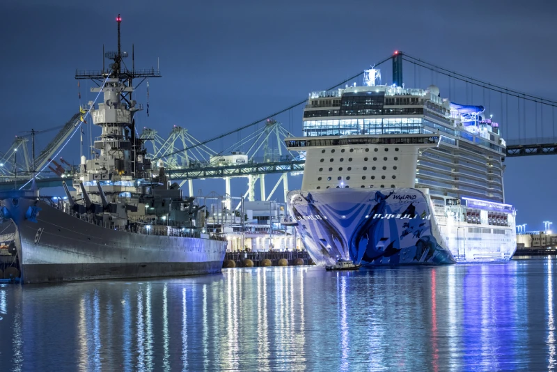 Smooth Los Angeles cruise port transportation with luxury vehicle