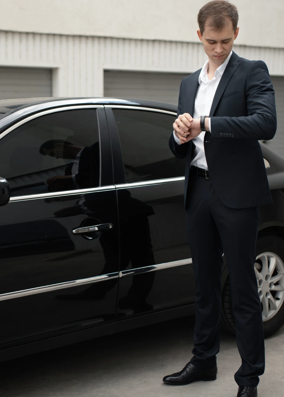 Limo point to point service LA sedan
