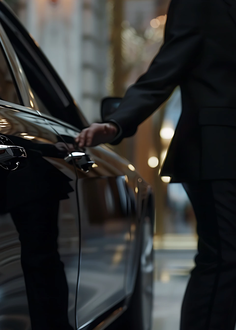 Point to point limousine Los Angeles at hotel