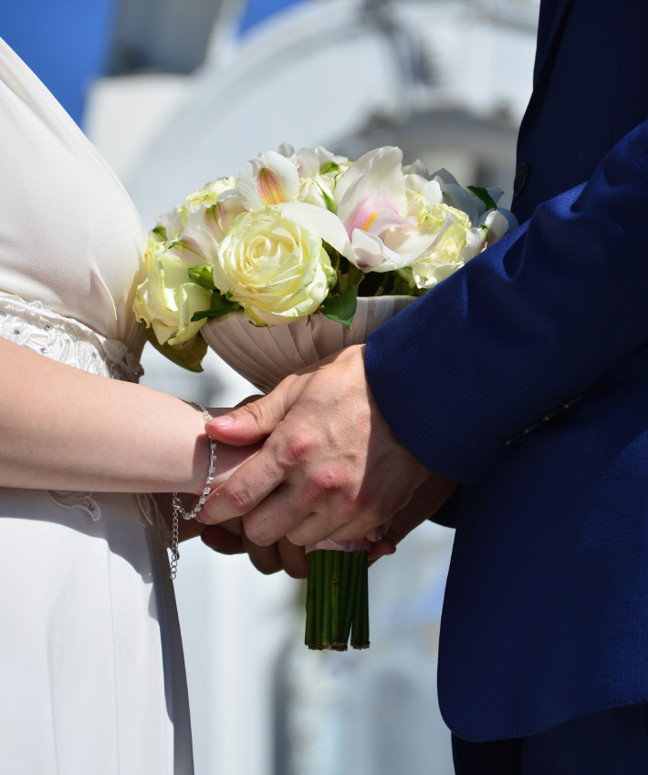 Wedding limo